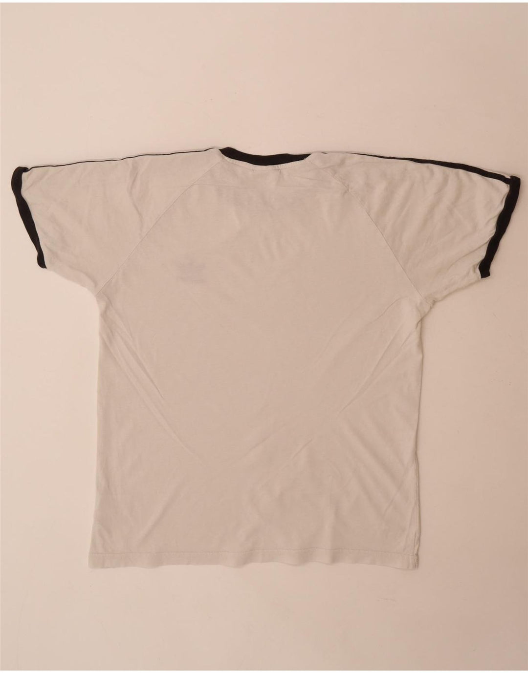 Adidas Herren T-Shirt Top Large Weiß Baumwolle
