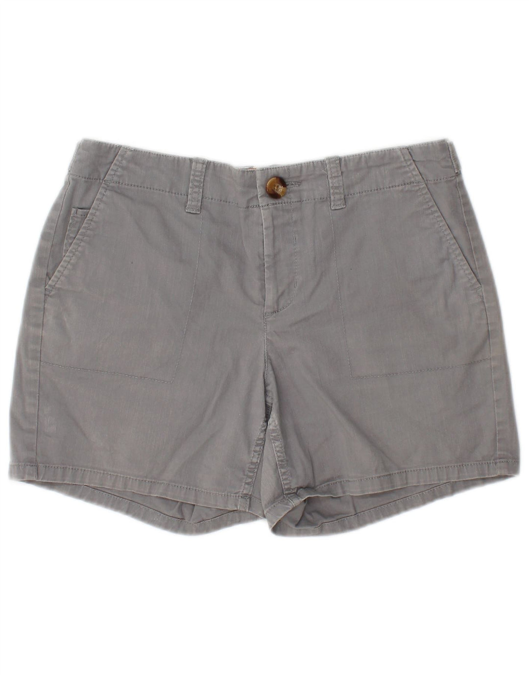 DOCKERS Damen Chino-Shorts US 4 Small W28 Graue Baumwolle