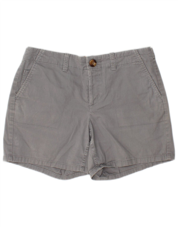 DOCKERS Damen Chino-Shorts US 4 Small W28 Graue Baumwolle