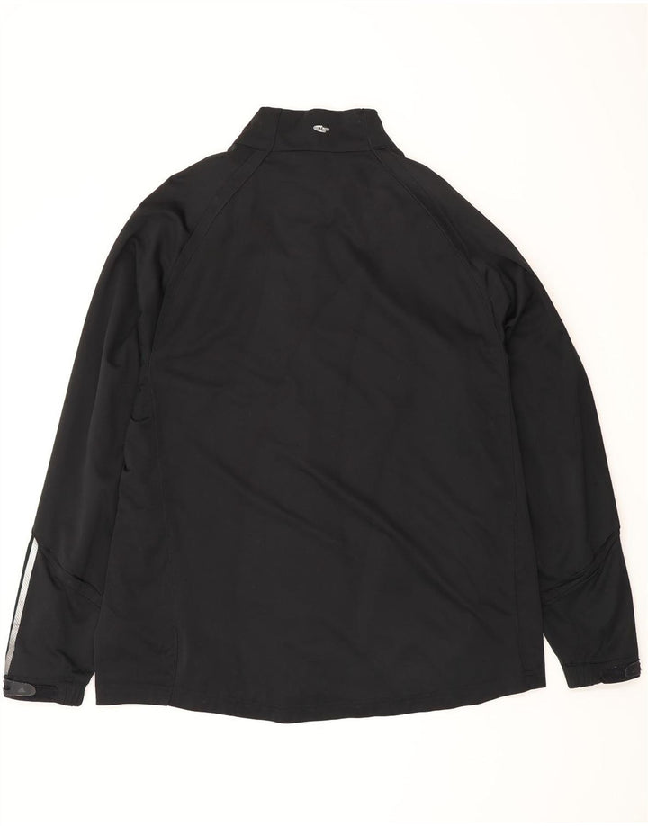 Adidas Herren Clima Proof Trainingsanzug Top Jacke 2XL Schwarz Polyester