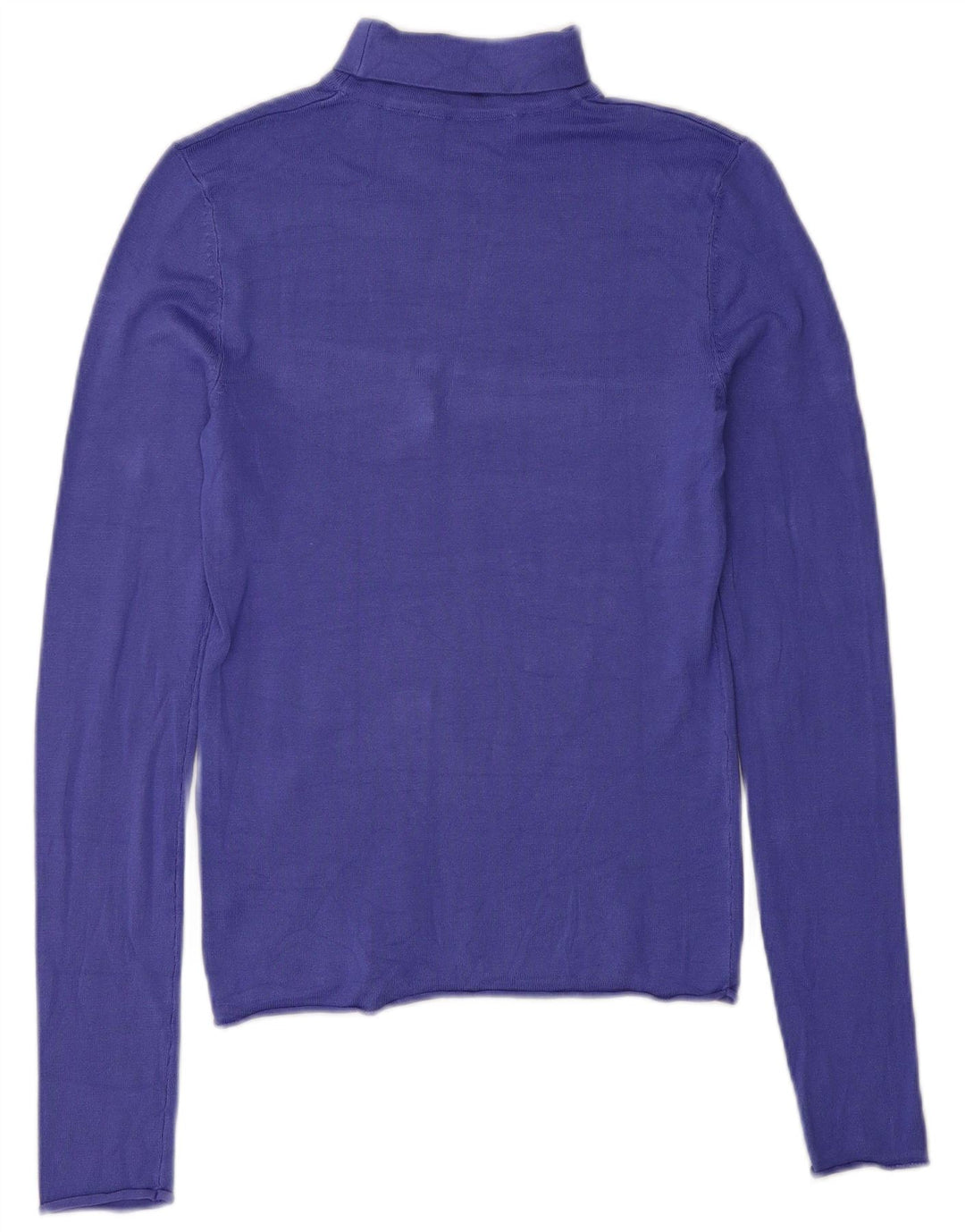 Zara Damen Top Langarm UK 8 Small Lila