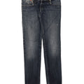 Diesel Damen Matic Slim Jeans W30 L32 Blaue Baumwolle