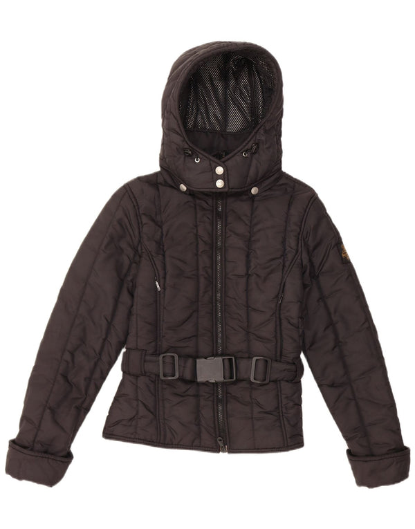 Refrigiwear Girls Cruz Hooded Padded Jacket 13-14 Years Black