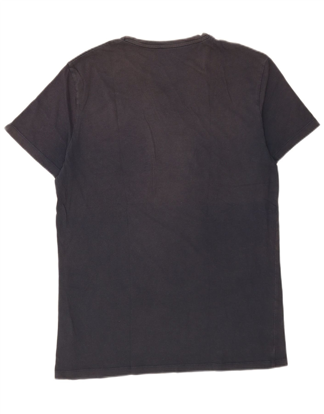 Timberland Herren Grafik-T-Shirt-Oberteil aus mittelblauer Baumwolle