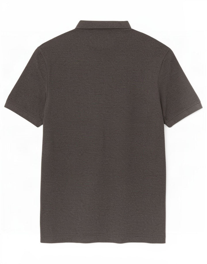 French Connection Herren-Poloshirt 2XL aus grauer Baumwolle