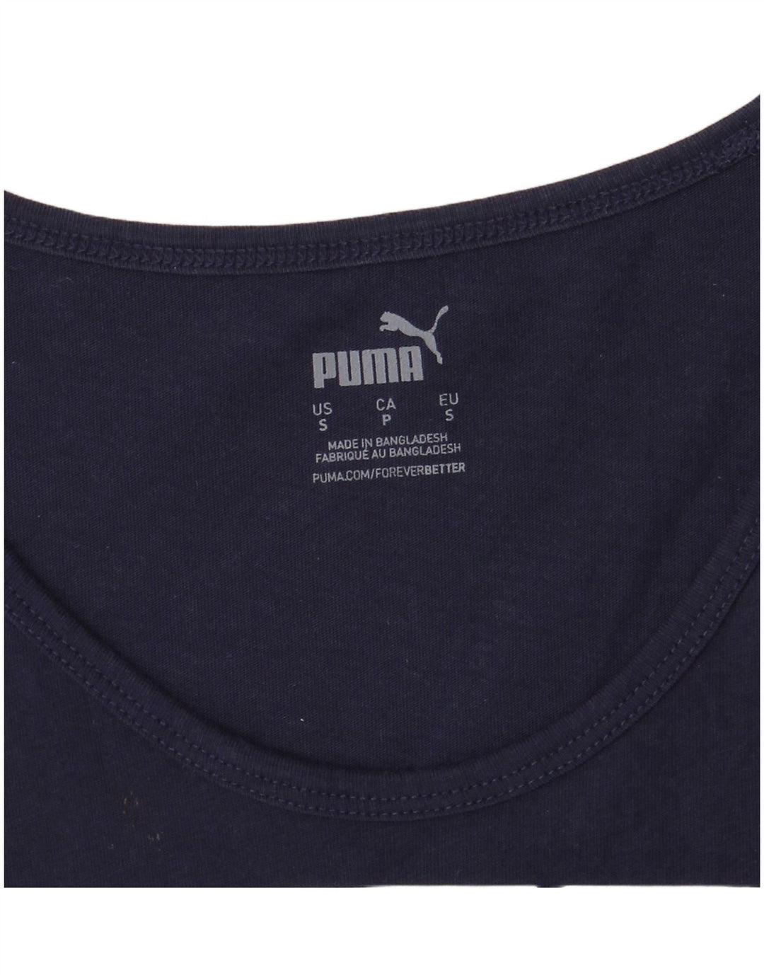 PUMA Herren Graphic Vest Top Small Marineblau