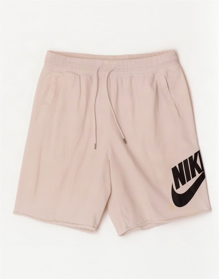 Nike Herren Graphic Sport Shorts XL, weiße Baumwolle