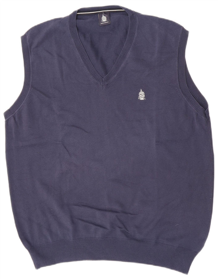 Marina Yachting Herren Weste Tank Top XL Marineblau