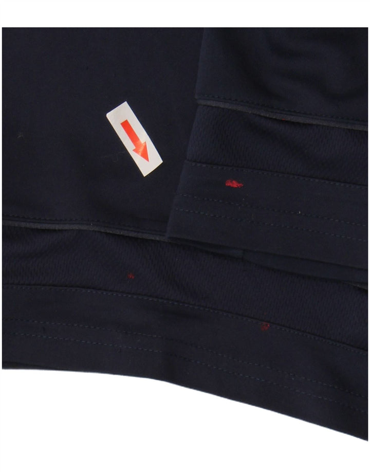 Nike Dri Fit Sportshorts für Jungen, 12–13 Jahre, groß, marineblaues Polyester