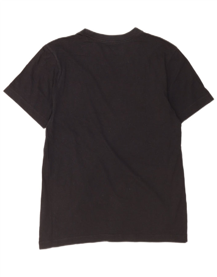 Nike Herren-T-Shirt mit Grafik, Größe S, schwarze Baumwolle