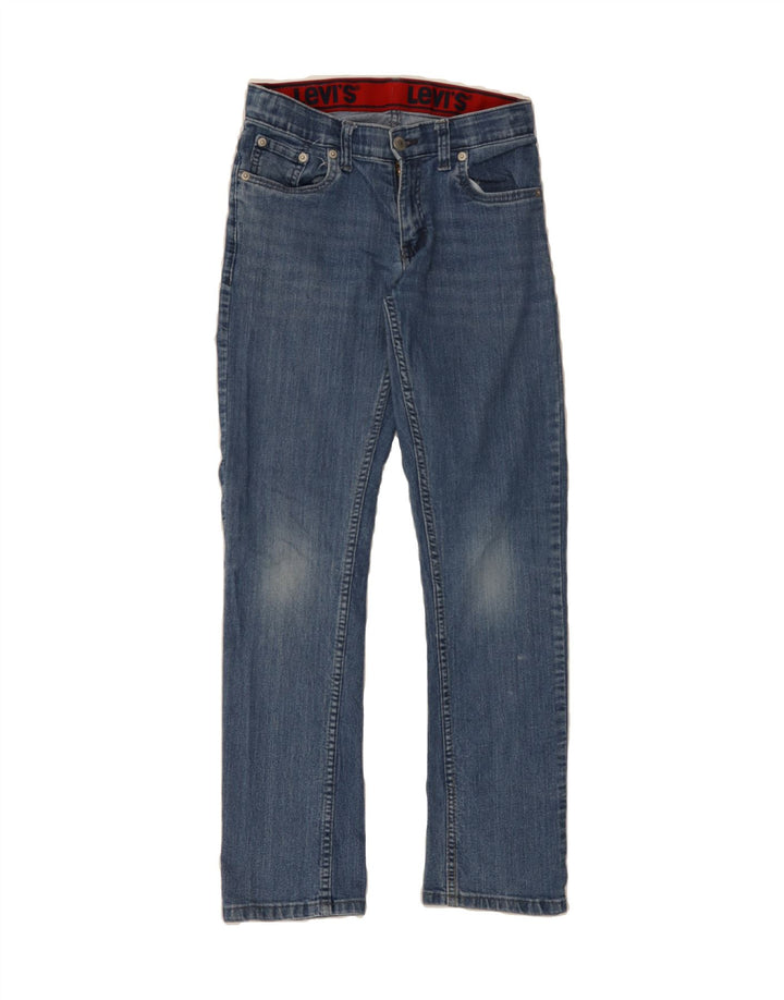 LEVI'S Boys 511 Slim Jeans 13-14 Years W27 L29 Blue Cotton Vintage Levi's and Second-Hand Levi's from Messina Hembry 
