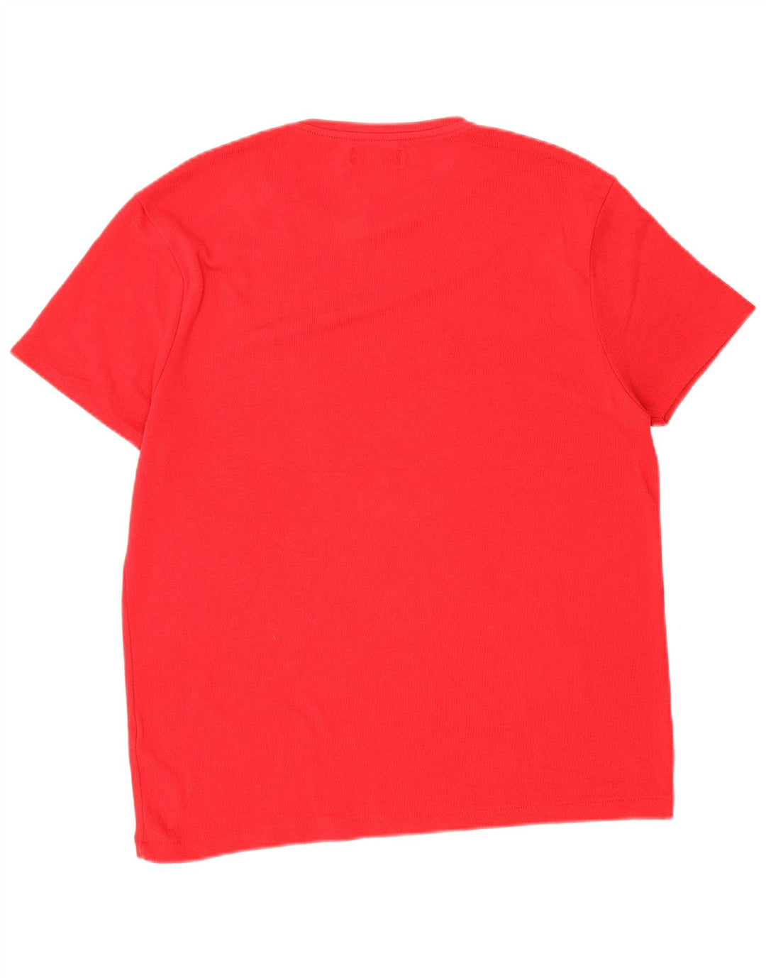 Zara Herren T-Shirt Top Large Rot