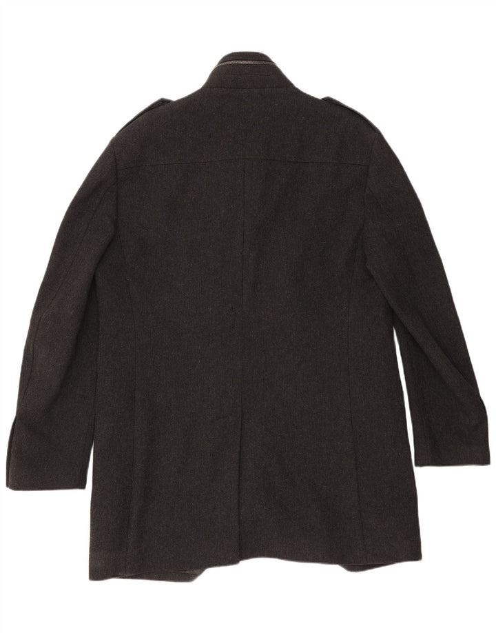 Zara Herren Militärmantel UK 44 2XL Grau