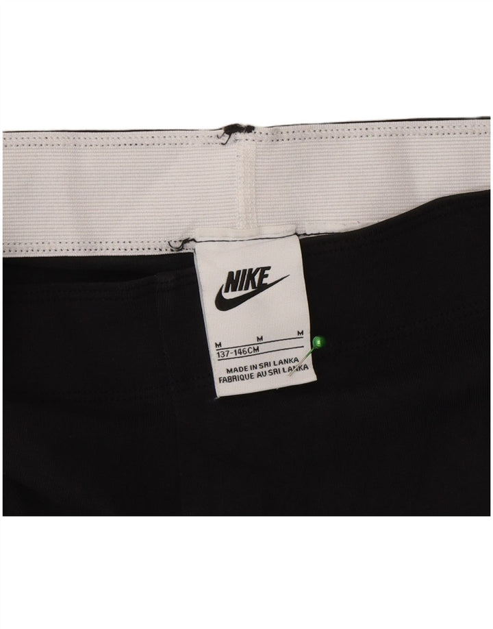 Nike Mädchen-Leggings, 10–11 Jahre, mittelgroß, Schwarz