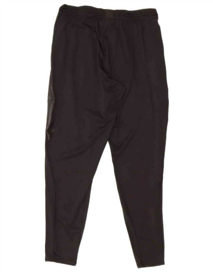 Nike Damen Dri Fit Trainingshose UK 12 Medium Schwarz Polyester