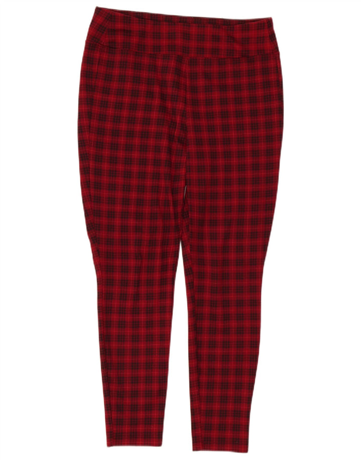 Gap Skinny-Freizeithose für Damen, mittelgroß, W30, L26, rot kariert