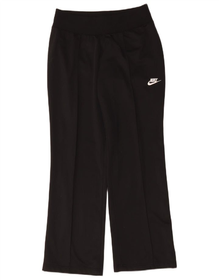 Nike Damen-Trainingshose UK 10/12 Mittelschwarzes Polyester