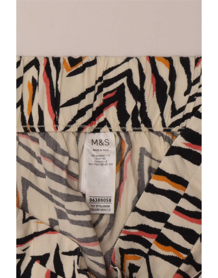 Marks & Spencer Damen Freizeitshorts UK 12 Medium W30 Off White