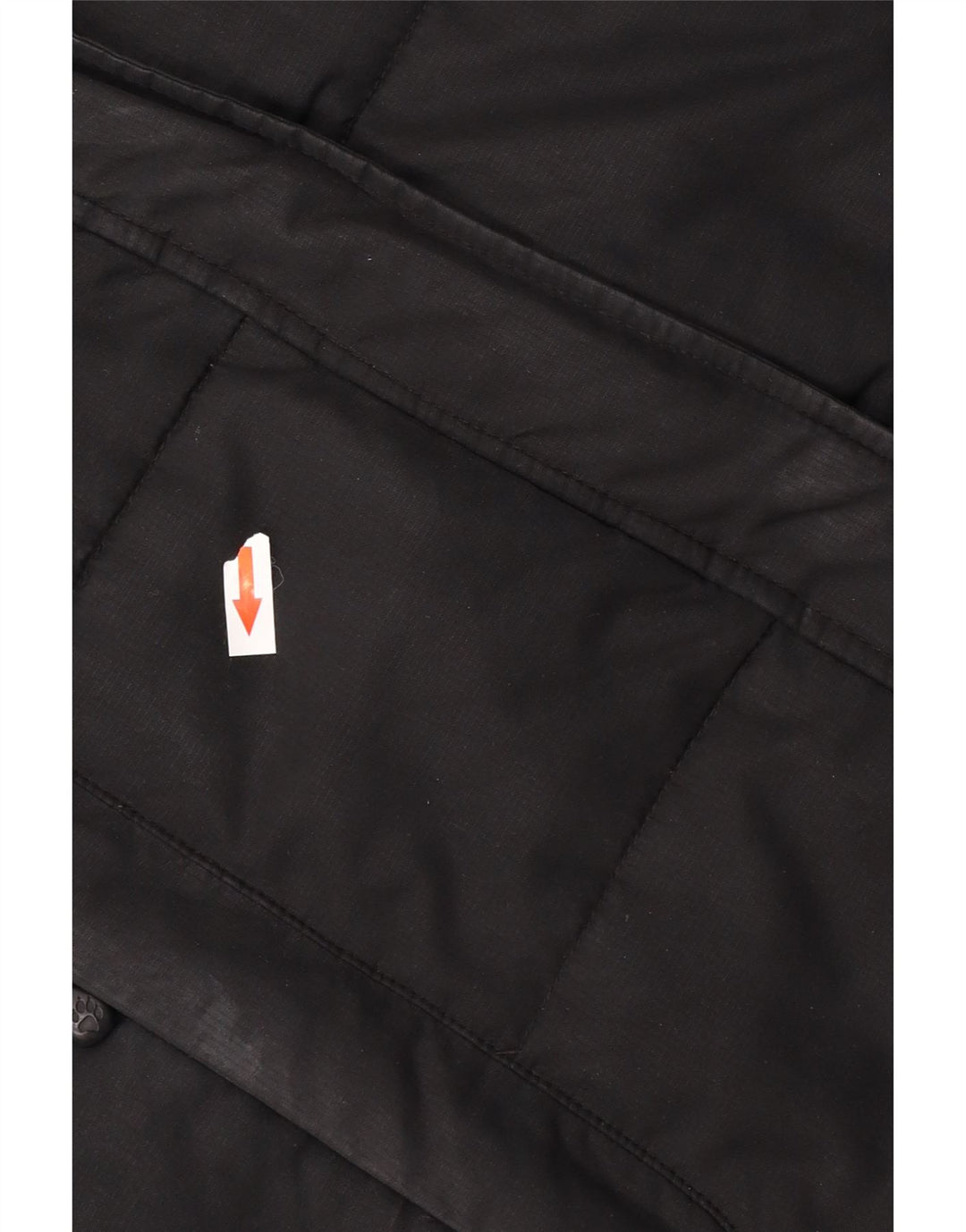 Jack Wolfskin Damen Kapuzenmantel, gepolstert, UK 12/14, mittelschwarz, Polyester