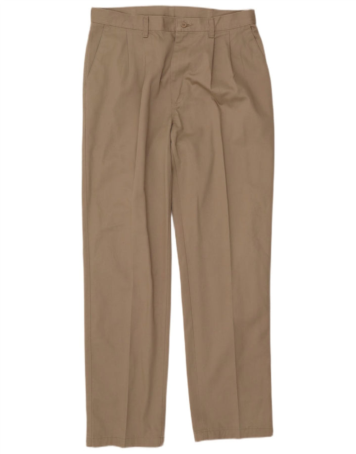 WRANGLER Herren-Chinohose mit Pegged, W34, L34, beige Baumwolle