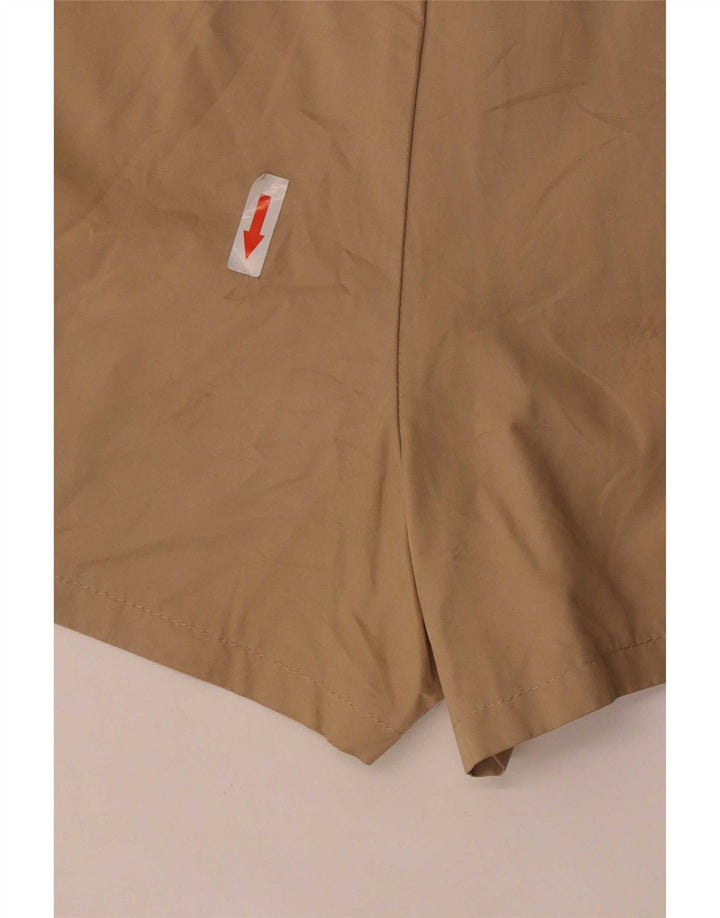 Zara Damen Cargoshorts Medium W28 Beige Polyester