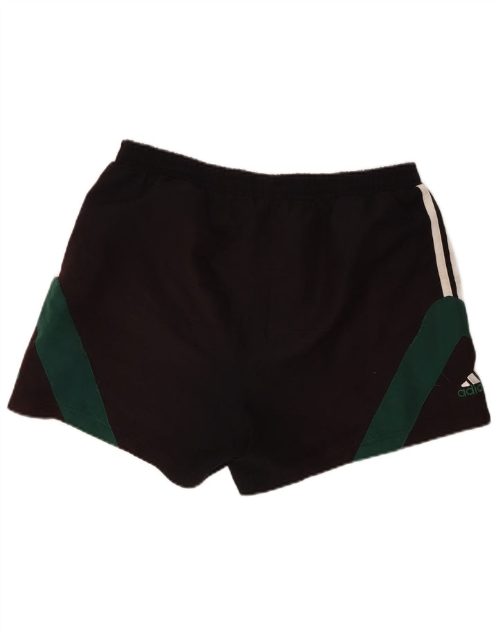 Adidas Herren Sportshorts Mittelschwarzes Colourblock-Polyester