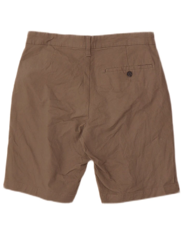 Marks & Spencer Herren Chinoshorts W30 mittelgraue Baumwolle