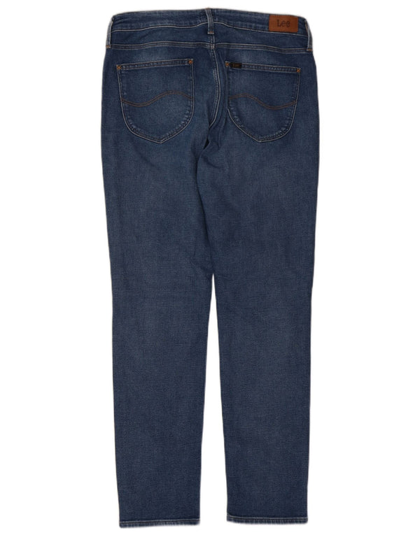 Lee Damen Elly Slim Jeans W31 L28 Blue Cotton Classic