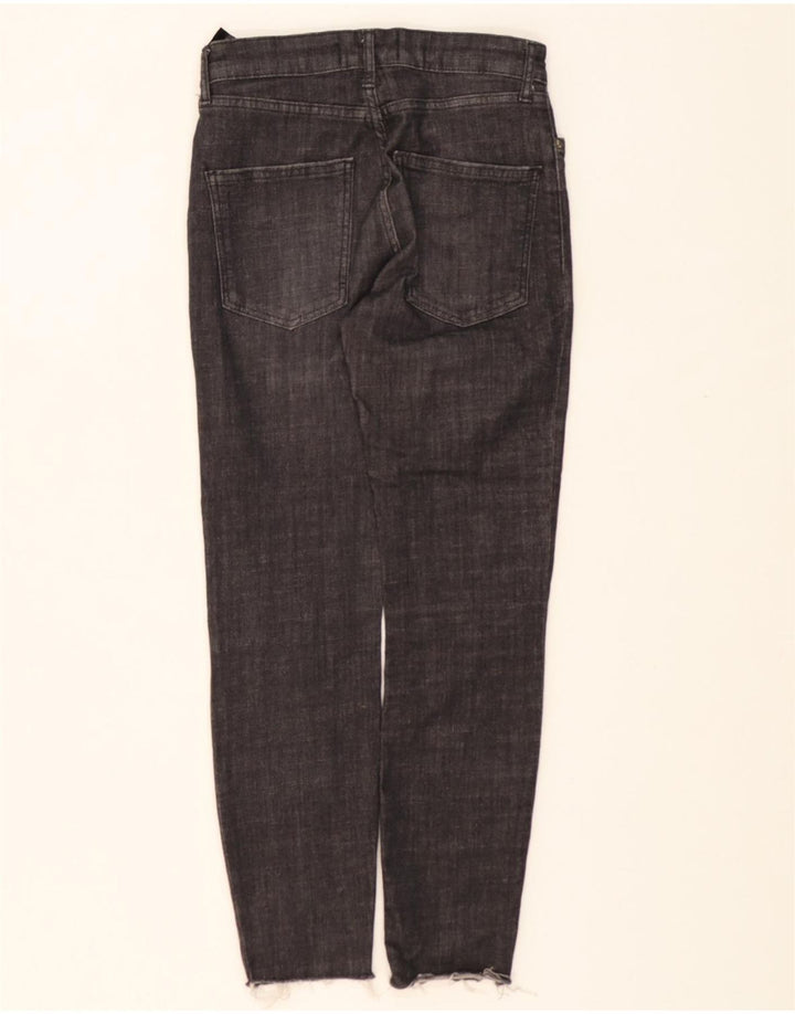 ZARA Womens Slim Jeans EU 38 Small W28 L28 Black Cotton Vintage Zara and Second-Hand Zara from Messina Hembry 