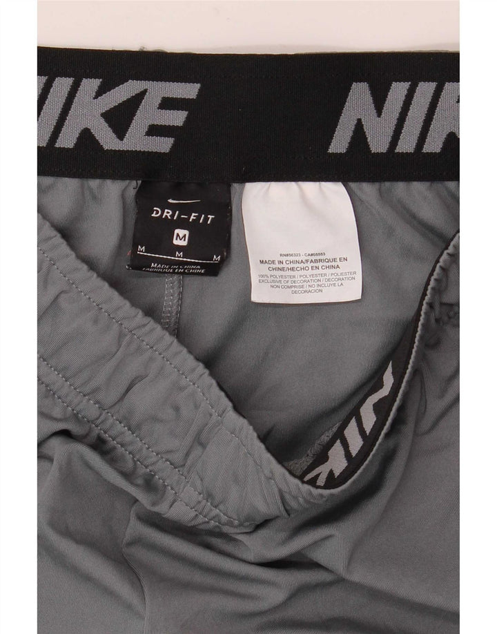 Nike Herren Dri Fit Graphic Sport Shorts Mittelgraues Polyester