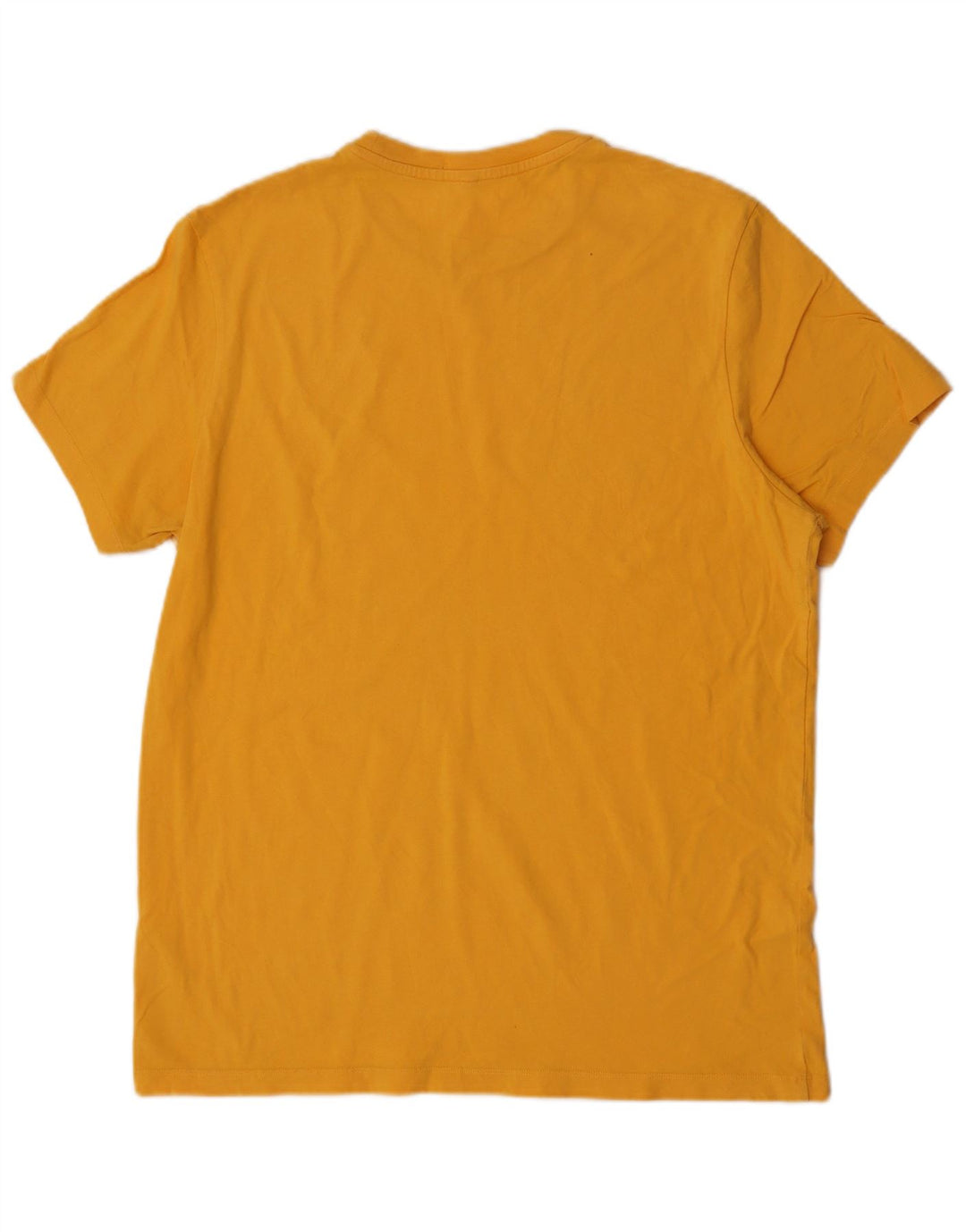Jack Wills Herren T-Shirt Top Large Gelb Baumwolle