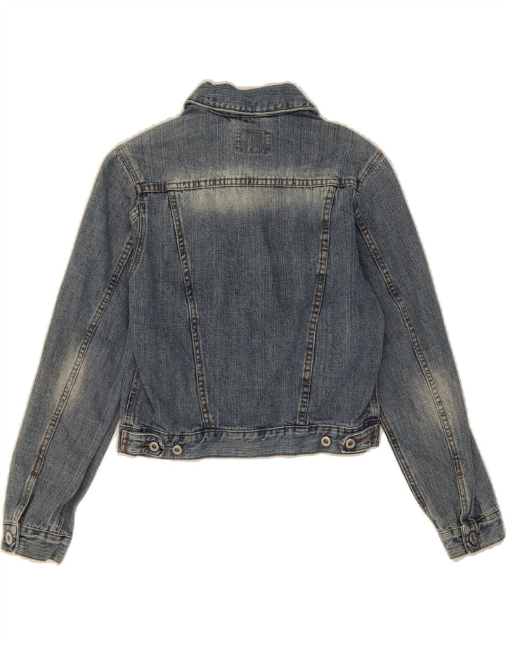 REPLAY Girls Denim Jacket 7-8 Years Blue Vintage Replay and Second-Hand Replay from Messina Hembry 