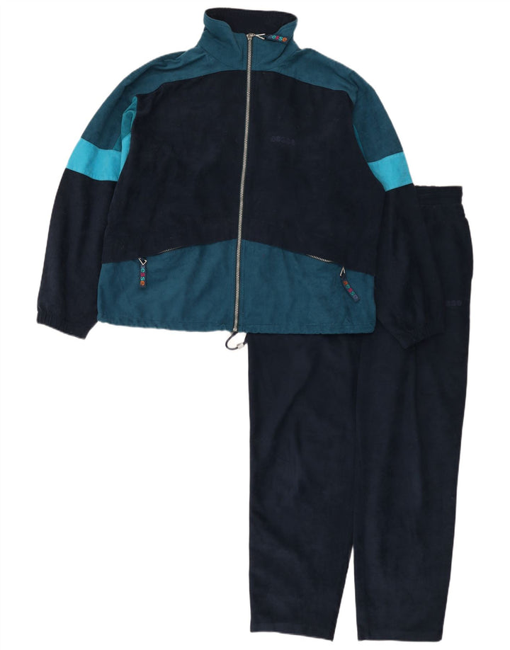 Aesse Damen-Trainingsanzug, IT 46, Größe S, Marineblau, Farbblock-Sport