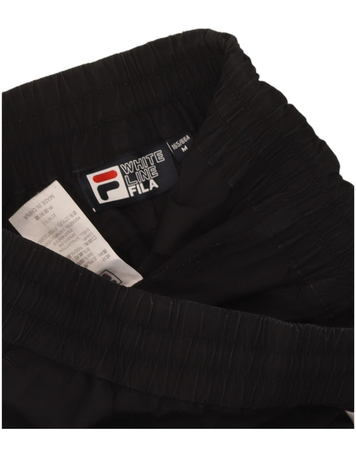 Fila Herren Cargo-Trainingshose, Jogginghose, mittelschwarz, Baumwolle