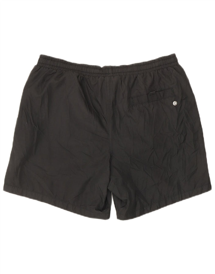 LOTTO Herren-Badeshorts mit Grafik, XS, Schwarz