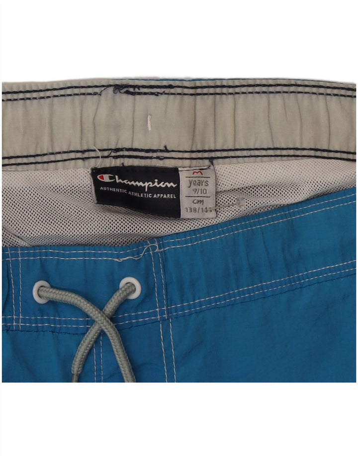 Champion Badeshorts mit Grafik für Jungen, 9–10 Jahre, Blau, Farbblock