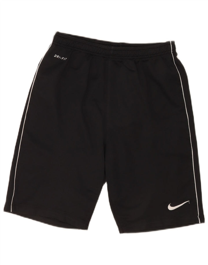 Nike Herren-Sportshorts mit Grafik, reguläre Passform, Größe S, Schwarz, Polyester, Sport