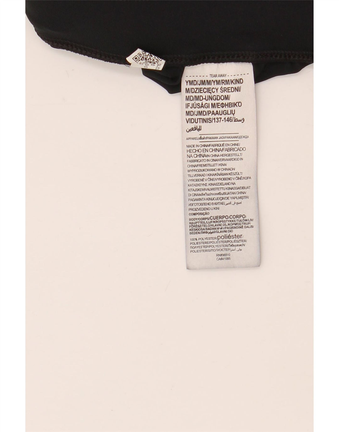 Under Armour Mädchen-Sportshorts, 9–10 Jahre, schwarzes Polyester