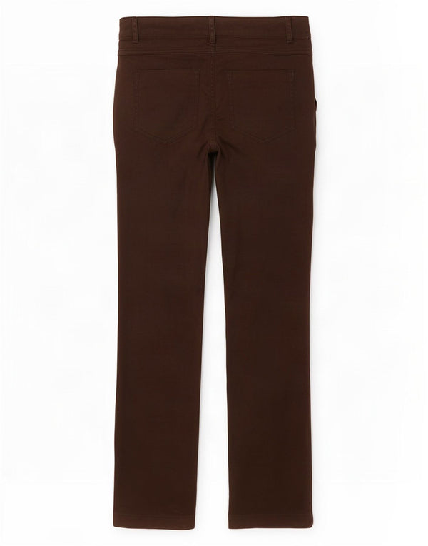 Benetton Damen Gerade Freizeithose IT 38 XS W28 L32 Braun