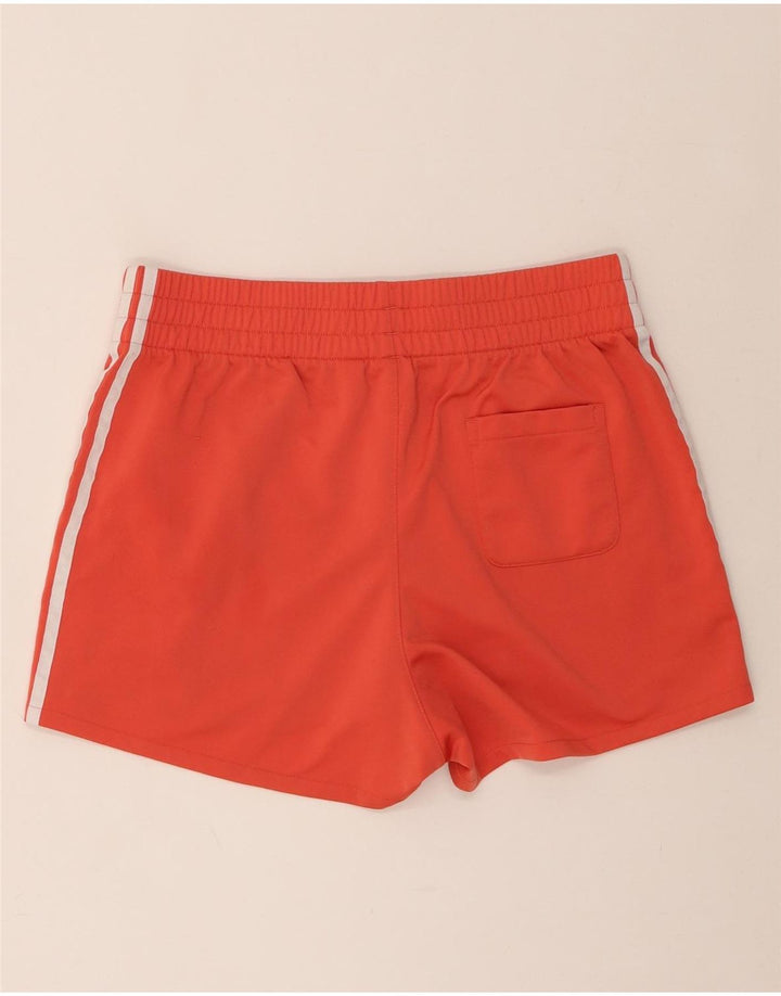 Adidas Damen Sportshorts UK 18 XL Orange Polyester