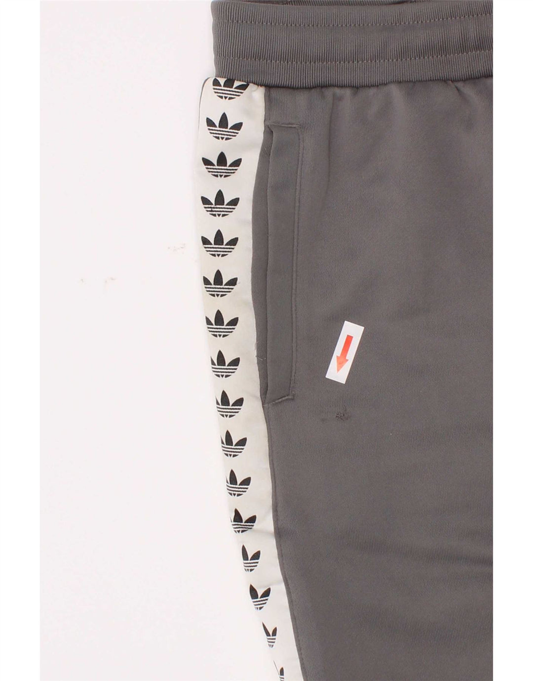 Adidas Jungen Graphic Sport Shorts 13–14 Jahre Graues Colourblock-Polyester