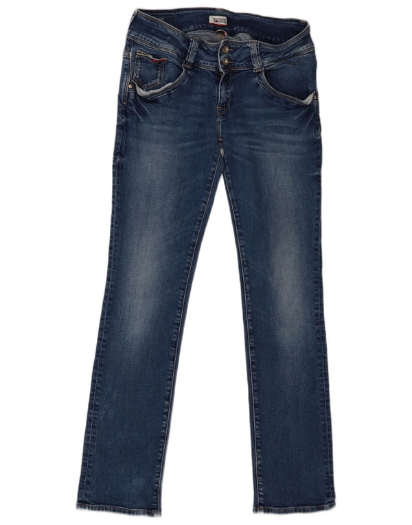 Tommy Hilfiger Damen Slim Jeans W28 L29 Blaue Baumwolle
