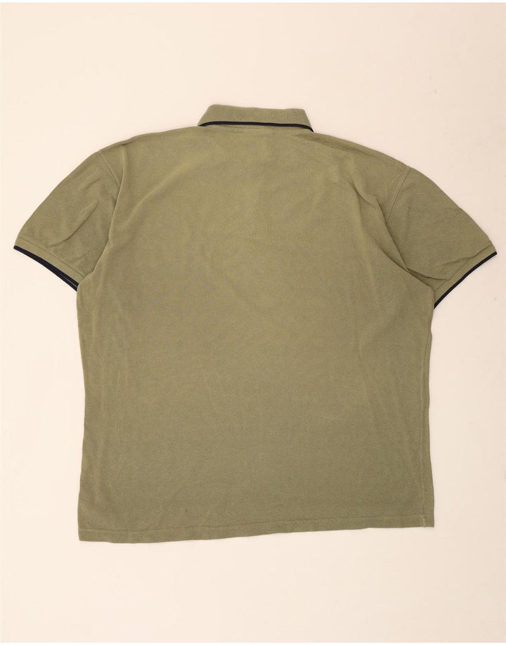 Wrangler Herren Poloshirt XL Khaki Baumwolle