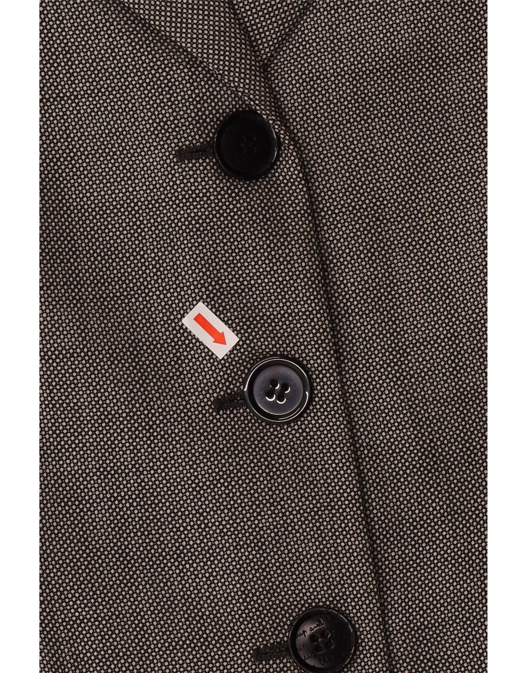 MOSCHINO Günstiger und schicker Damen-Blazer UK 14 Large Grey Classic