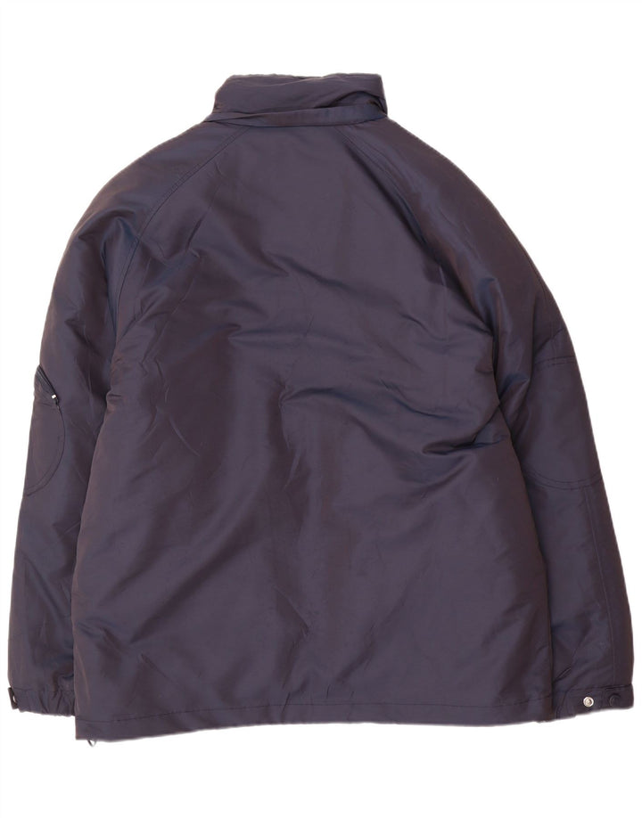 Champion Herren Wattierte Jacke UK 36 Small Marineblau Polyamid