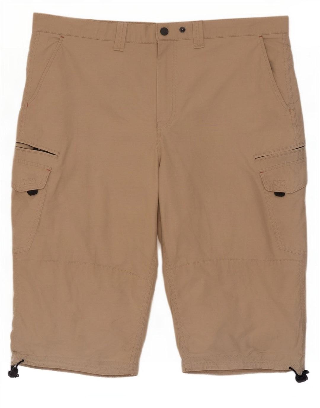 Marks & Spencer Herren Cargo-Bermudashorts W40 XL Beige Baumwolle