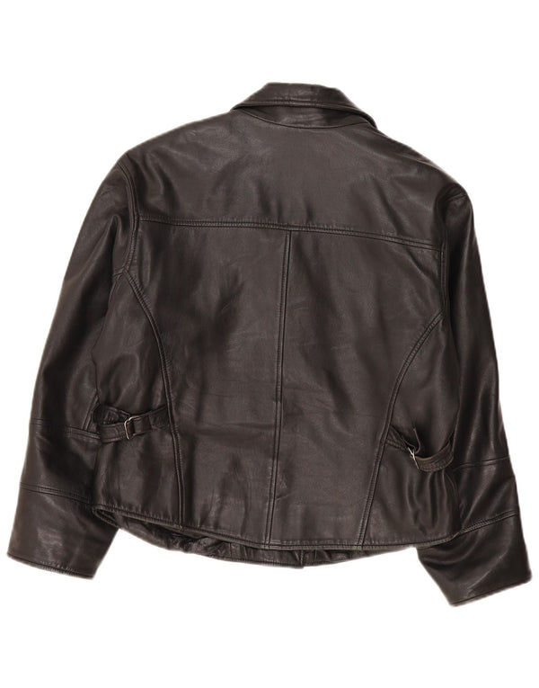 Conbipel Damen Zweireiher-Blazerjacke IT 46 Large Schwarz