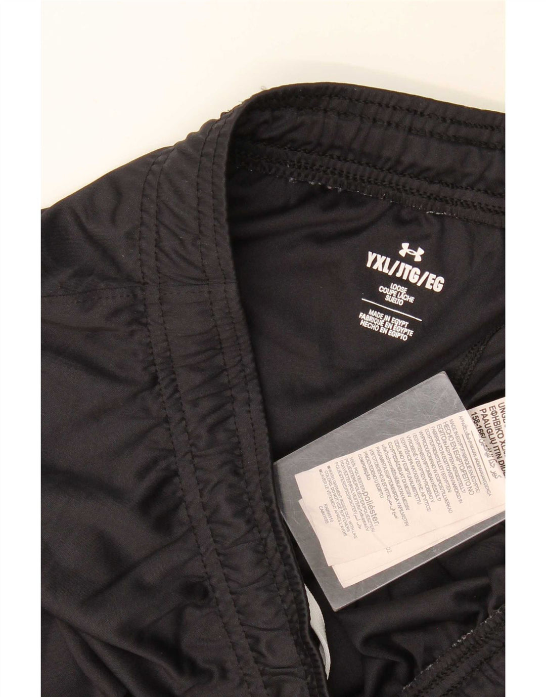 Under Armour Jungen Sportshorts 13-14 Jahre XL Schwarz Polyester