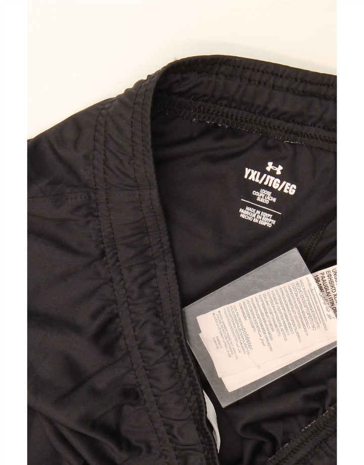 Under Armour Jungen Sportshorts 13-14 Jahre XL Schwarz Polyester