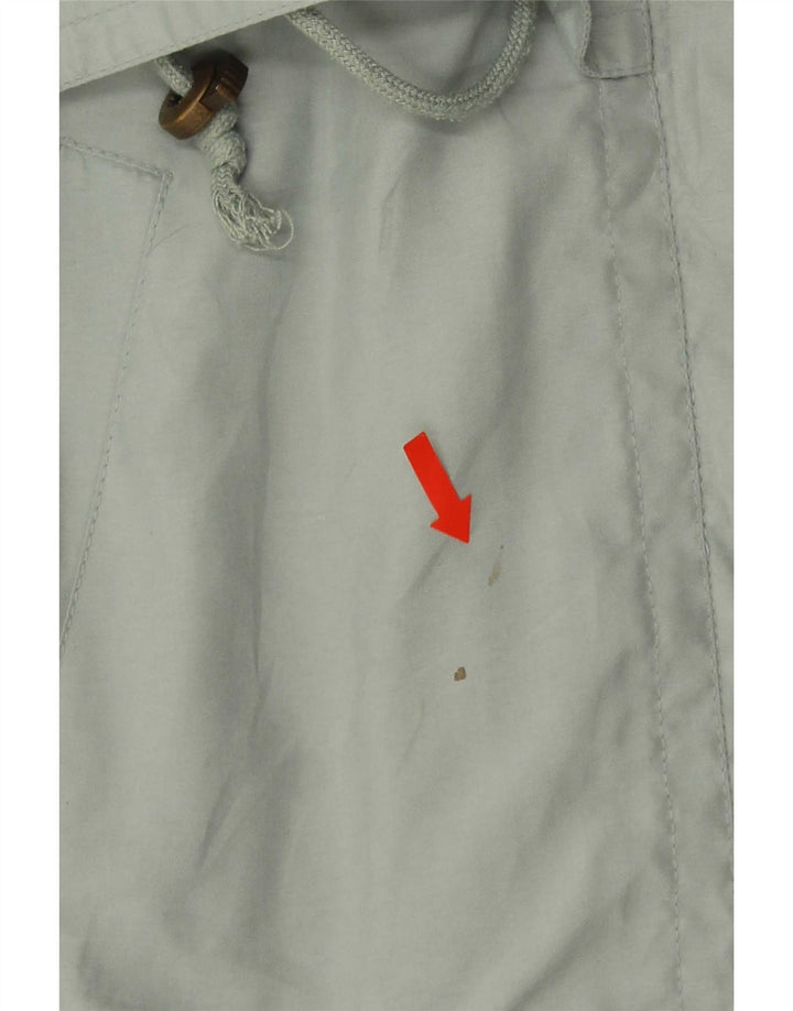 Vintage Damen Übergroße Utility-Gilet UK 10 Klein Grün